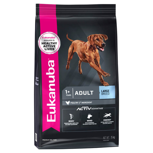 Eukanuba Large Breed Adult Chicken Dry Dog Food - PetPost Australia