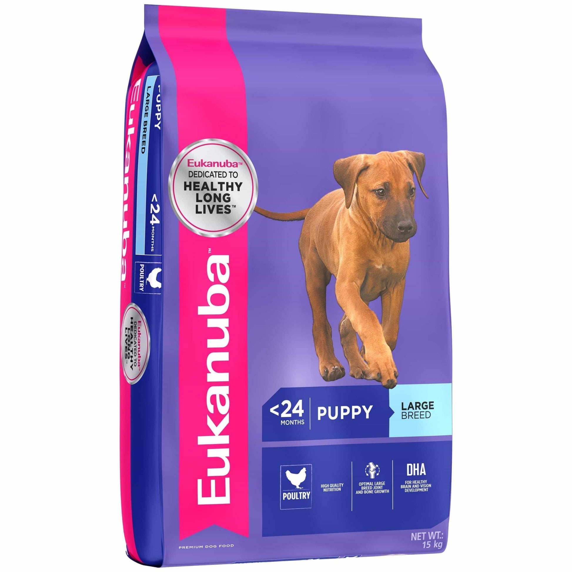 Eukanuba Large Breed Puppy Chicken Dry Dog Food - PetPost Australia