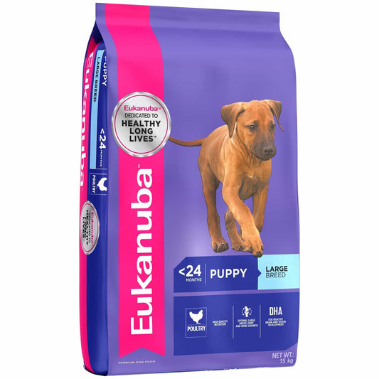 Eukanuba Large Breed Puppy Chicken Dry Dog Food - PetPost Australia
