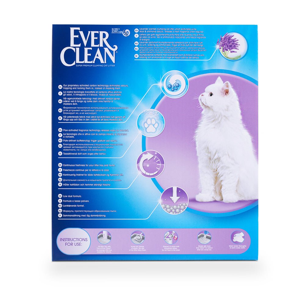 Ever Clean Lavender Scented Clumping Cat Litter 10L - PetPost Australia