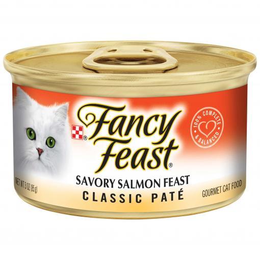 Fancy Feast Classic Pate Savoury Salmon Feast Wet Cat Food - PetPost Australia