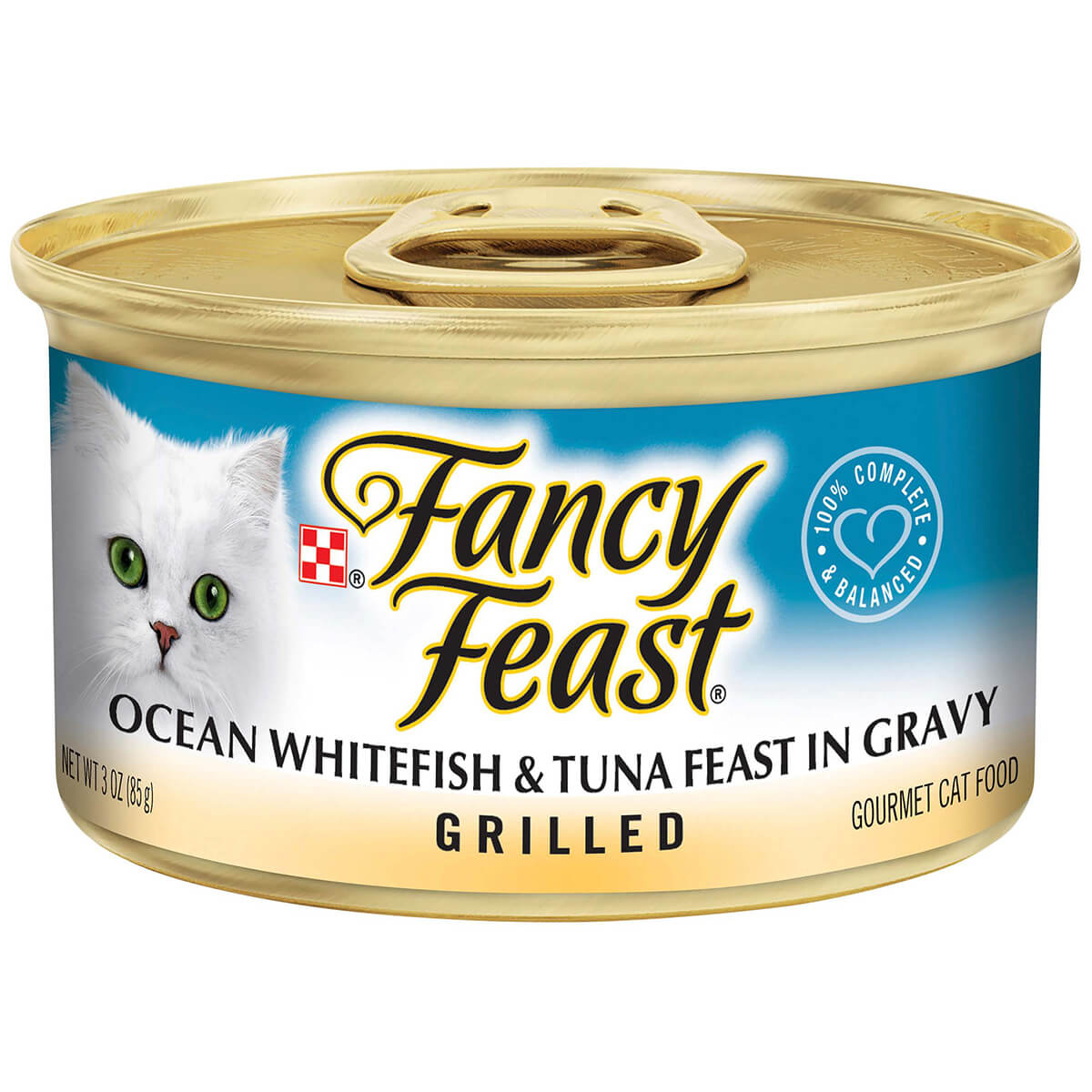 Fancy Feast Grilled Ocean Whitefish & Tuna Feast In Gravy - PetPost Australia