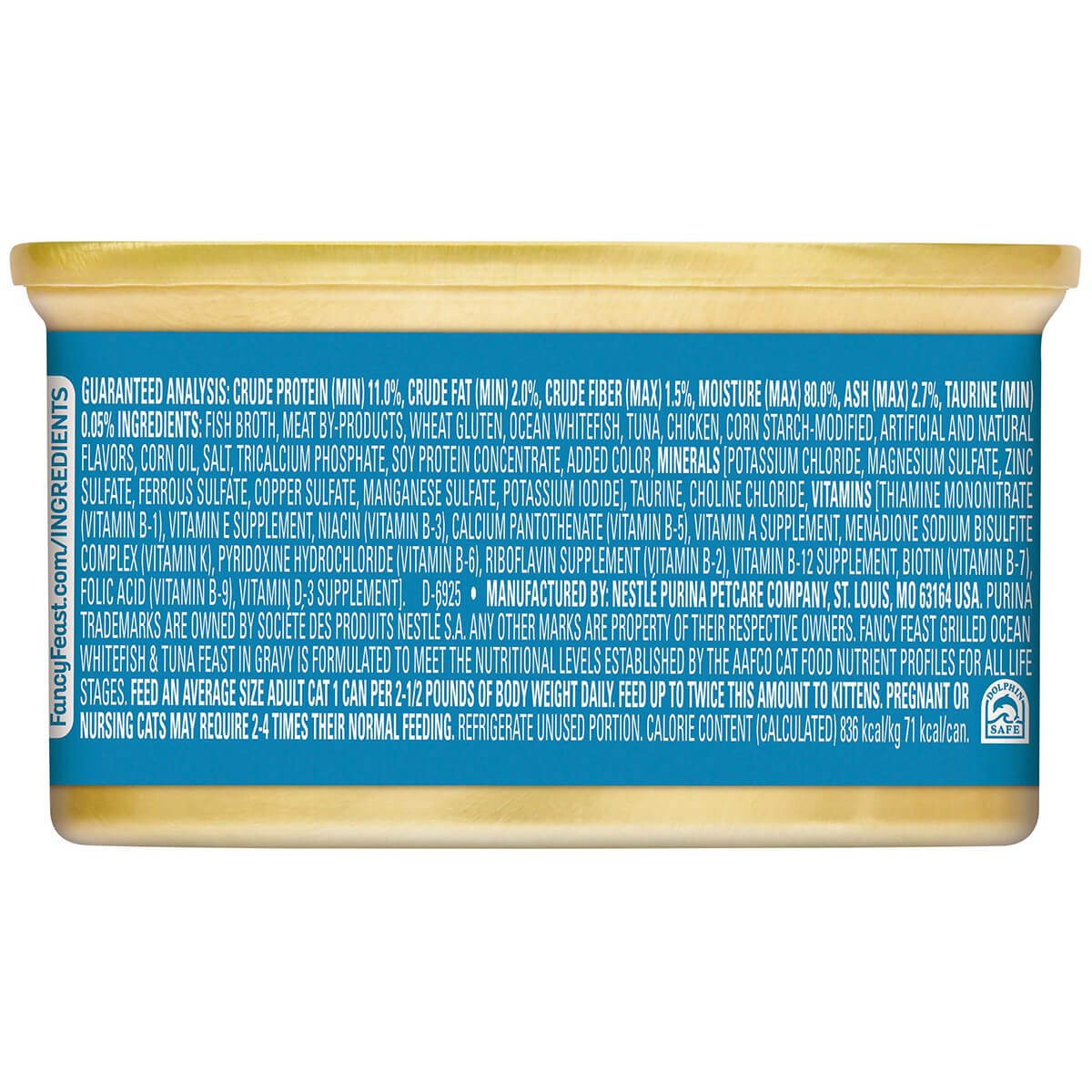 Fancy Feast Grilled Ocean Whitefish & Tuna Feast In Gravy - PetPost Australia