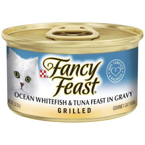 Fancy Feast Grilled Ocean Whitefish & Tuna Feast In Gravy - PetPost Australia