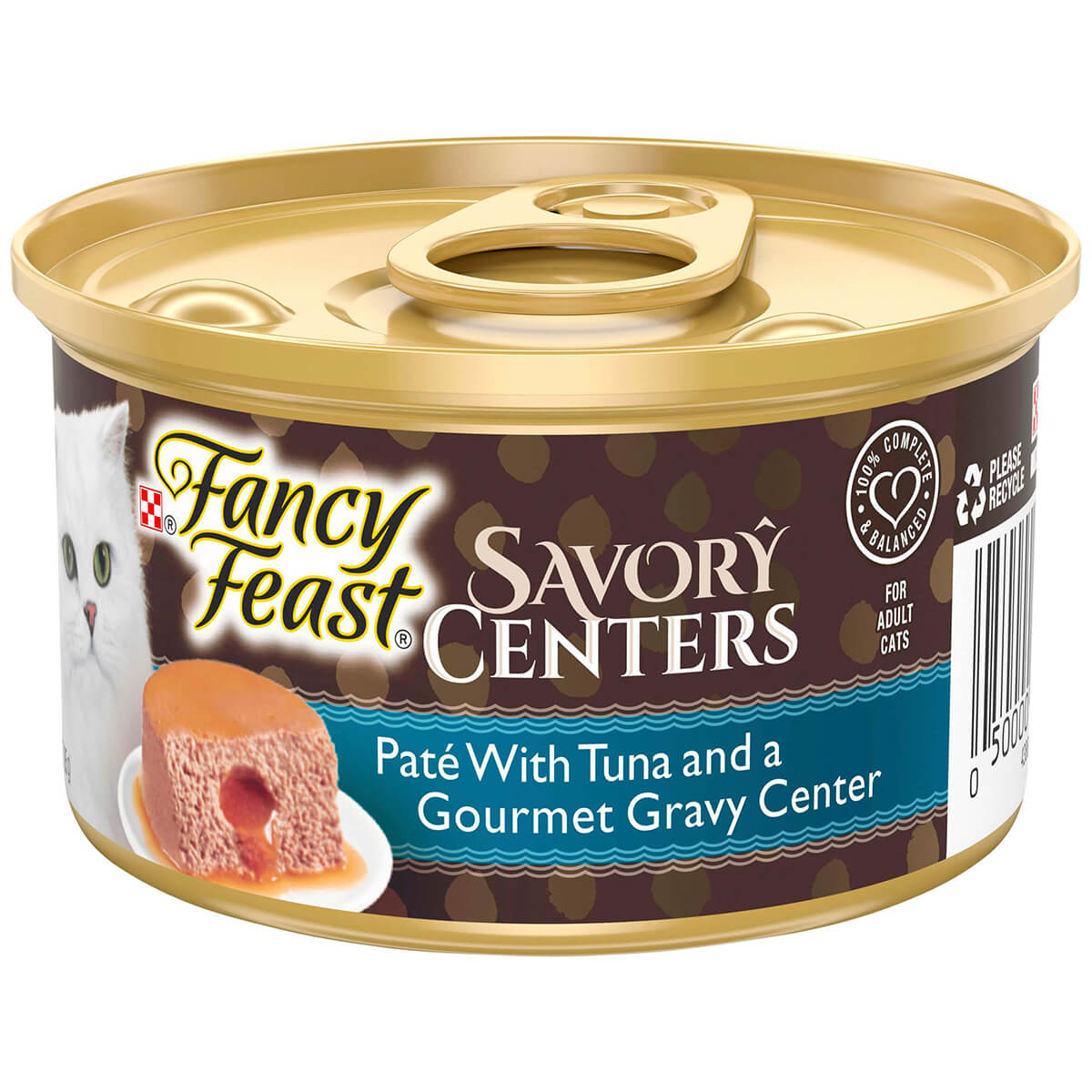 Fancy Feast Savory Centers Pate With Tuna and a Gourmet Gravy Center 85g - PetPost Australia