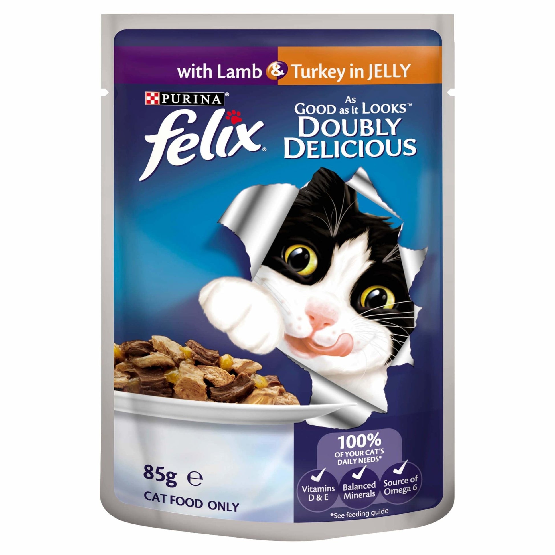 Felix Doubly Delicious Meat Wet Cat Food - PetPost Australia