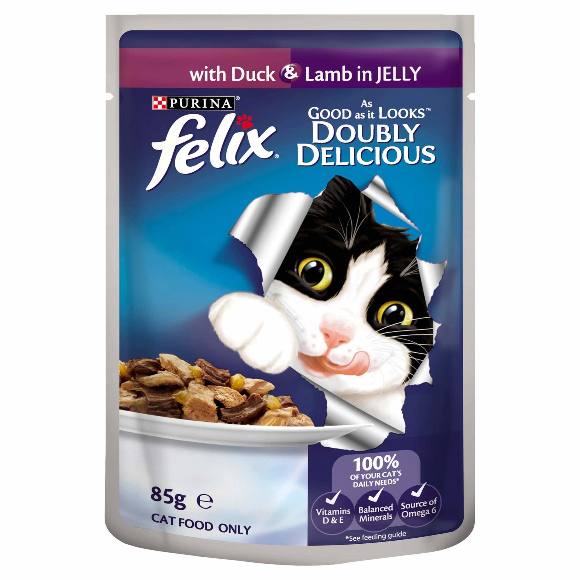 Felix Doubly Delicious Meat Wet Cat Food - PetPost Australia