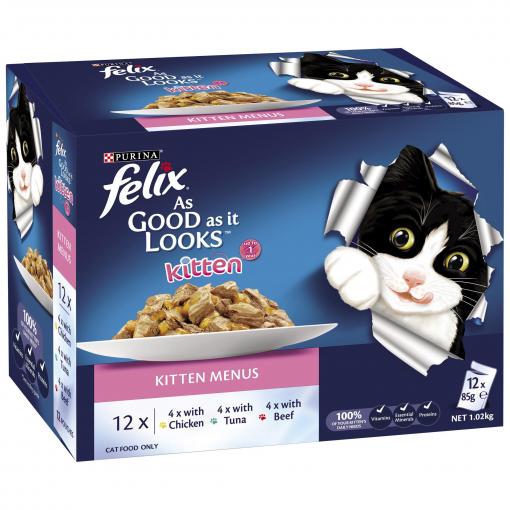 Felix Kitten Wet Cat Food - PetPost Australia
