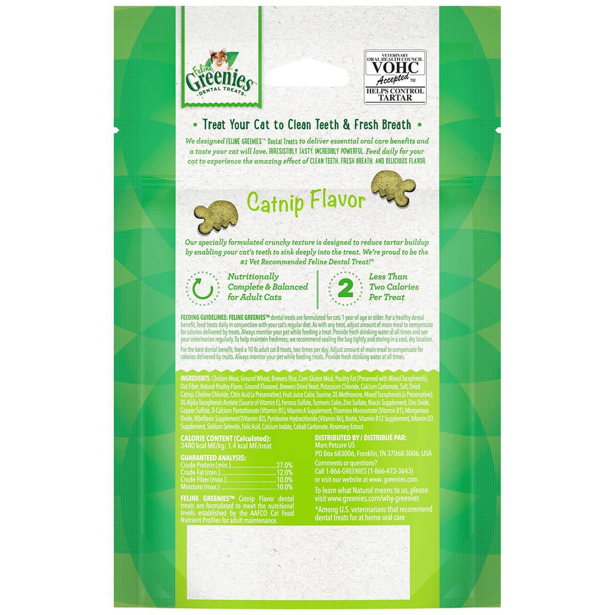 Greenies Catnip Feline Cat Dental Treats - PetPost Australia