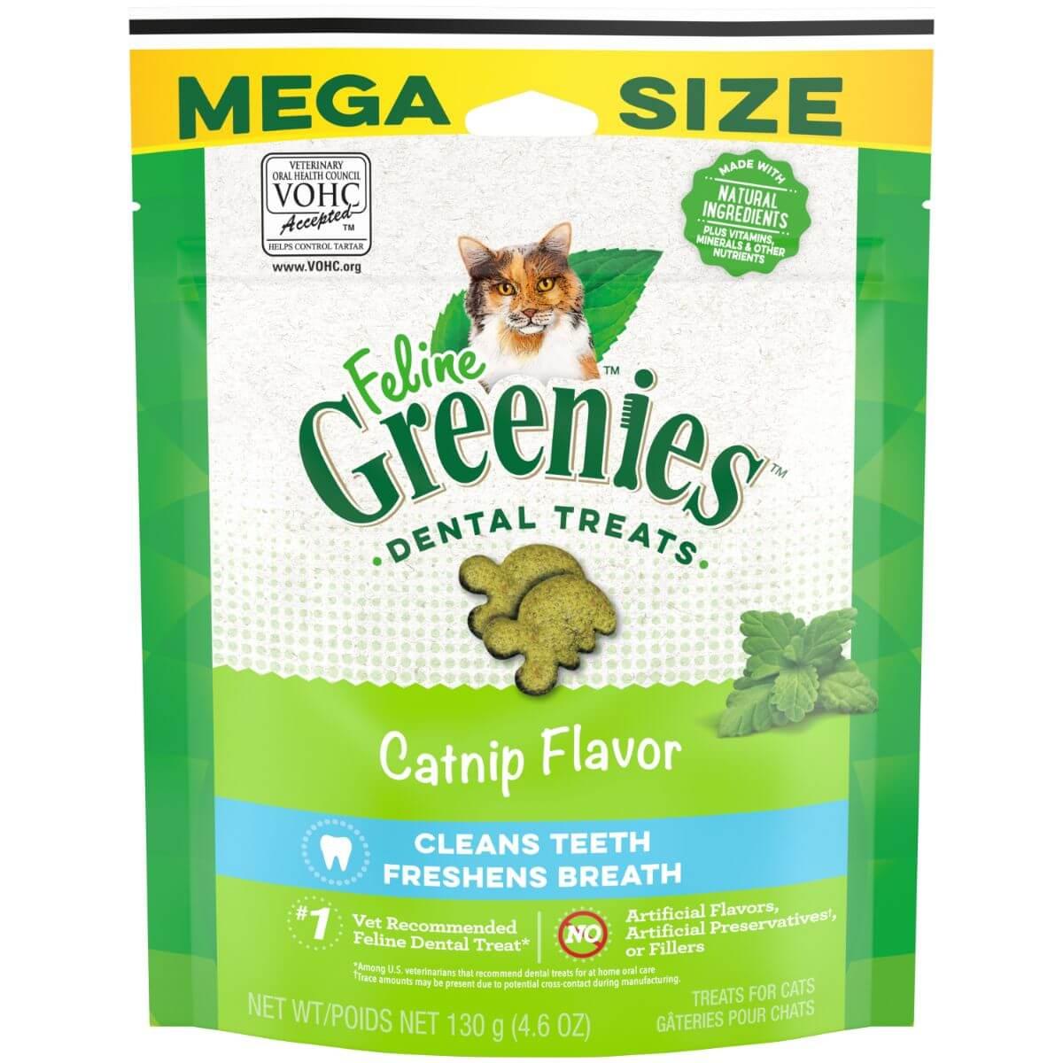 Greenies Catnip Feline Cat Dental Treats - PetPost Australia
