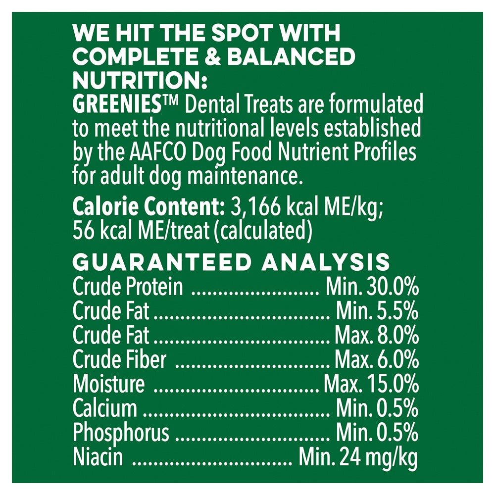 Greenies Dog Original Treat Petite 170g - PetPost Australia