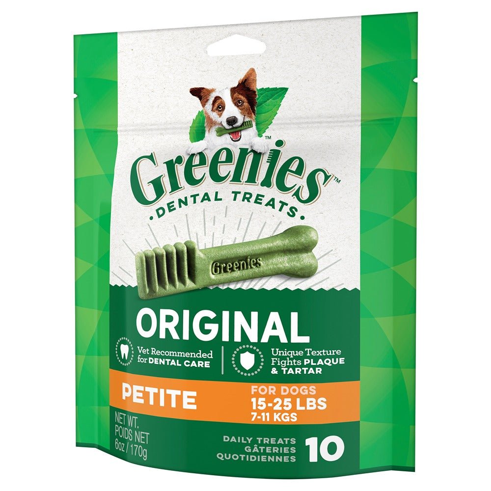 Greenies Dog Original Treat Petite 170g - PetPost Australia