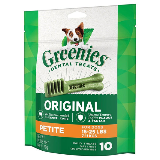 Greenies Dog Original Treat Petite 170g - PetPost Australia