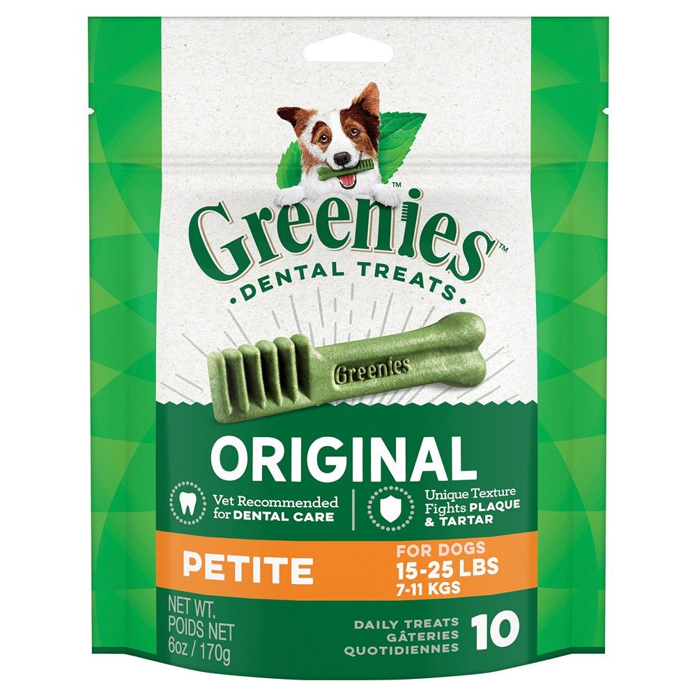 Greenies Dog Original Treat Petite 170g - PetPost Australia