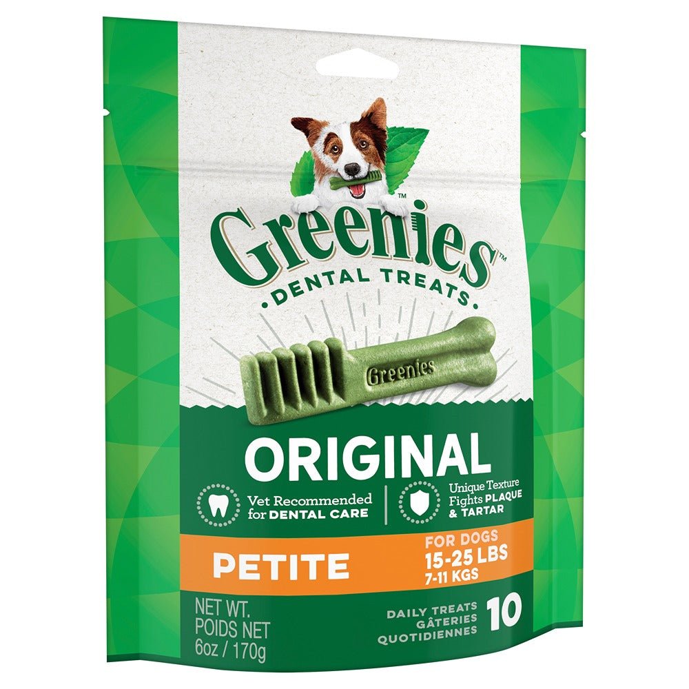 Greenies Dog Original Treat Petite 170g - PetPost Australia