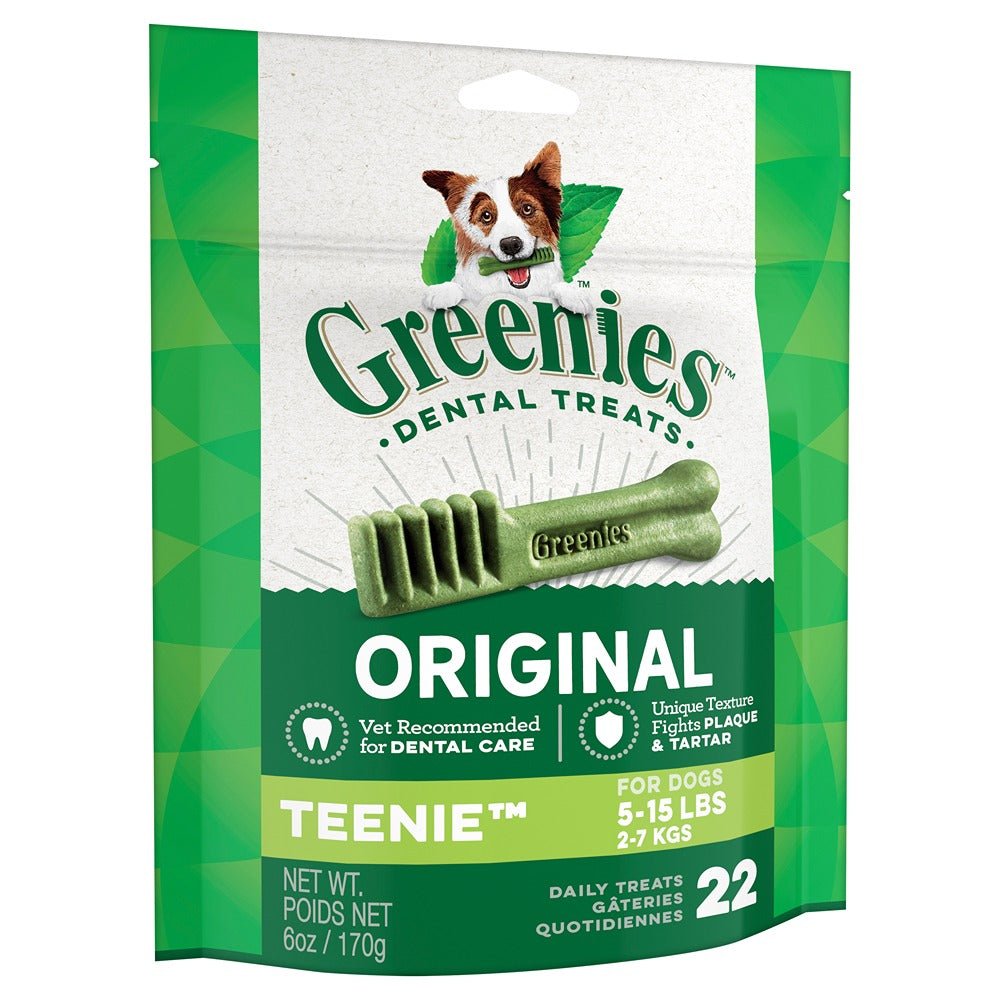 Greenies Dog Original Treat Teenie 170g - PetPost Australia
