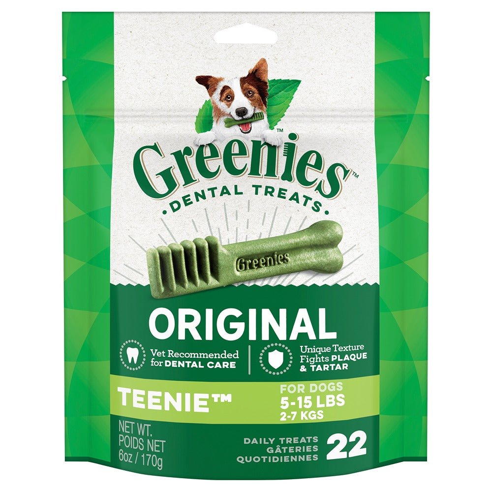 Greenies Dog Original Treat Teenie 170g - PetPost Australia