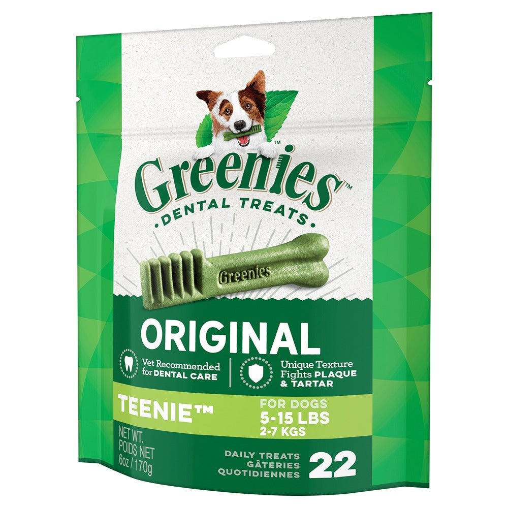 Greenies Dog Original Treat Teenie 170g - PetPost Australia