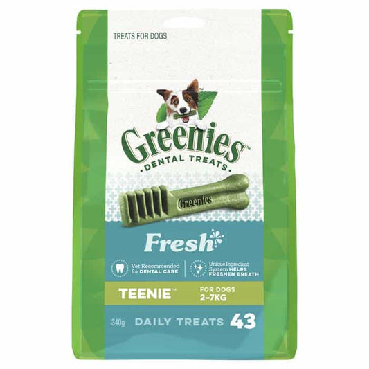 Greenies Freshmint Teenie Dental Chews Dog Treats - PetPost Australia