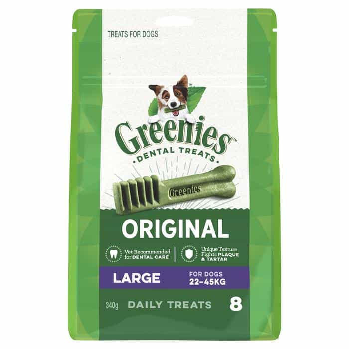 Greenies Large Breed Dental Care Dog Treats Pack - PetPost Australia