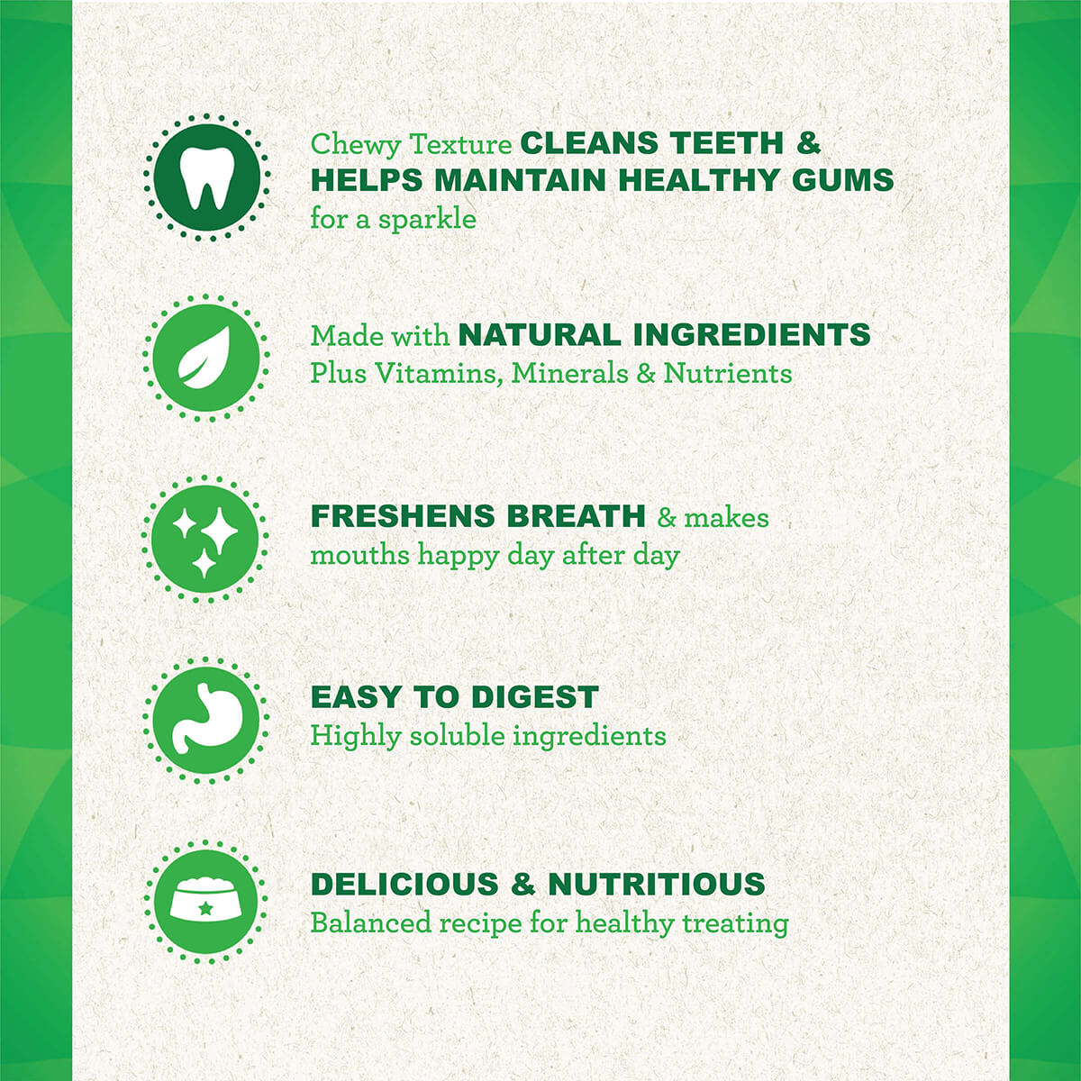 Greenies Original Large Dental Dog Treats 24 Value Pack 1.02Kg - PetPost Australia