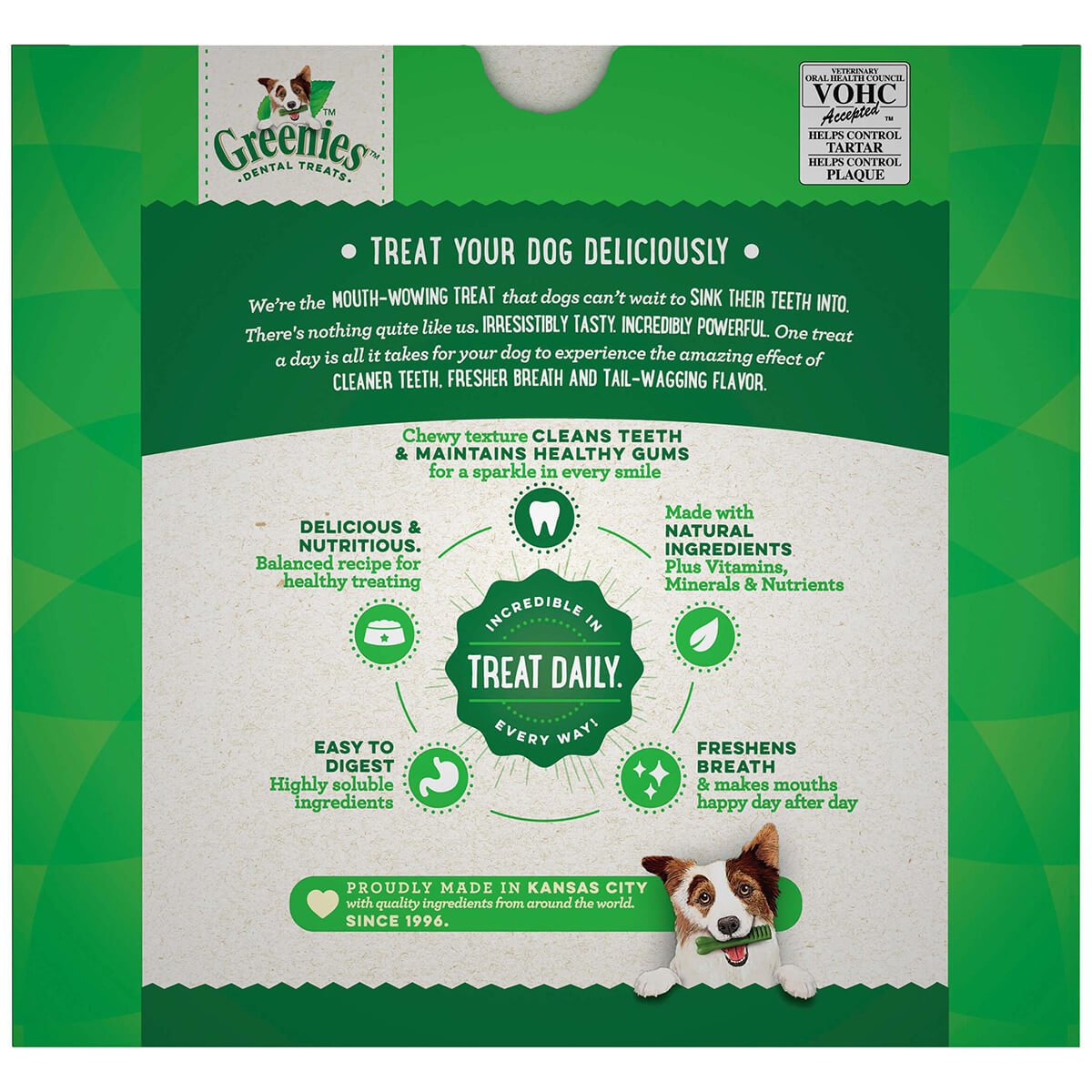 Greenies Original Teenie Dental Dog Treats 130 Value Pack 1.02Kg - PetPost Australia