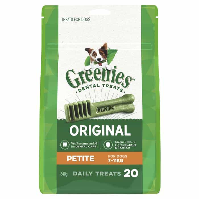 Greenies Petite Dental Chews For Small Dogs Treats - PetPost Australia