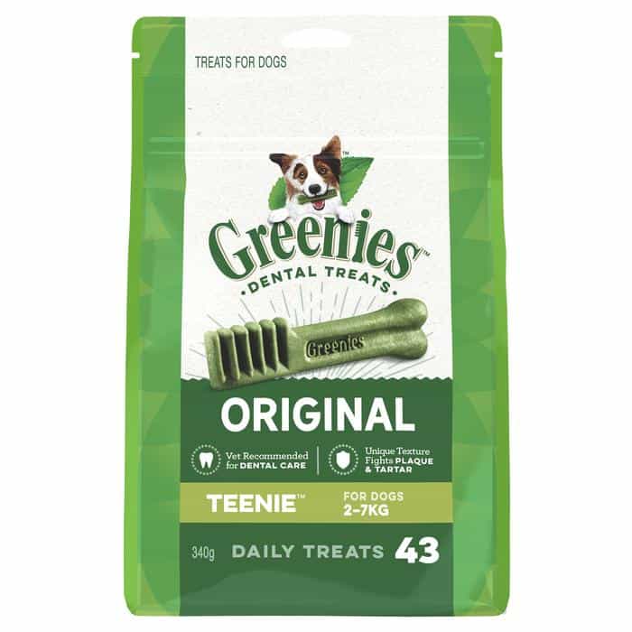 Greenies Teenie Dental Chews for Extra Small Dogs Treats - PetPost Australia