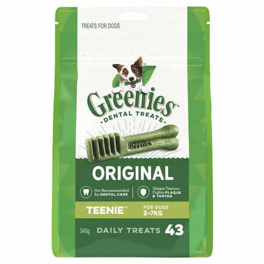 Greenies Teenie Dental Chews for Extra Small Dogs Treats - PetPost Australia