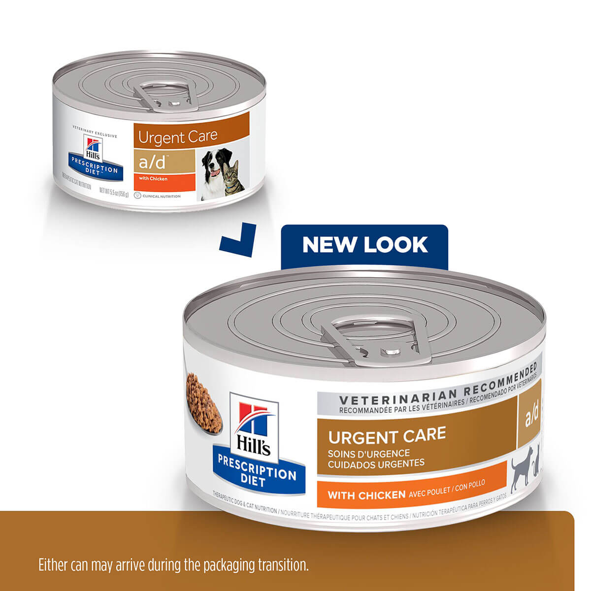 Hill's Prescription Diet A/D Urgent Care Wet Dog & Cat Food 156g - PetPost Australia