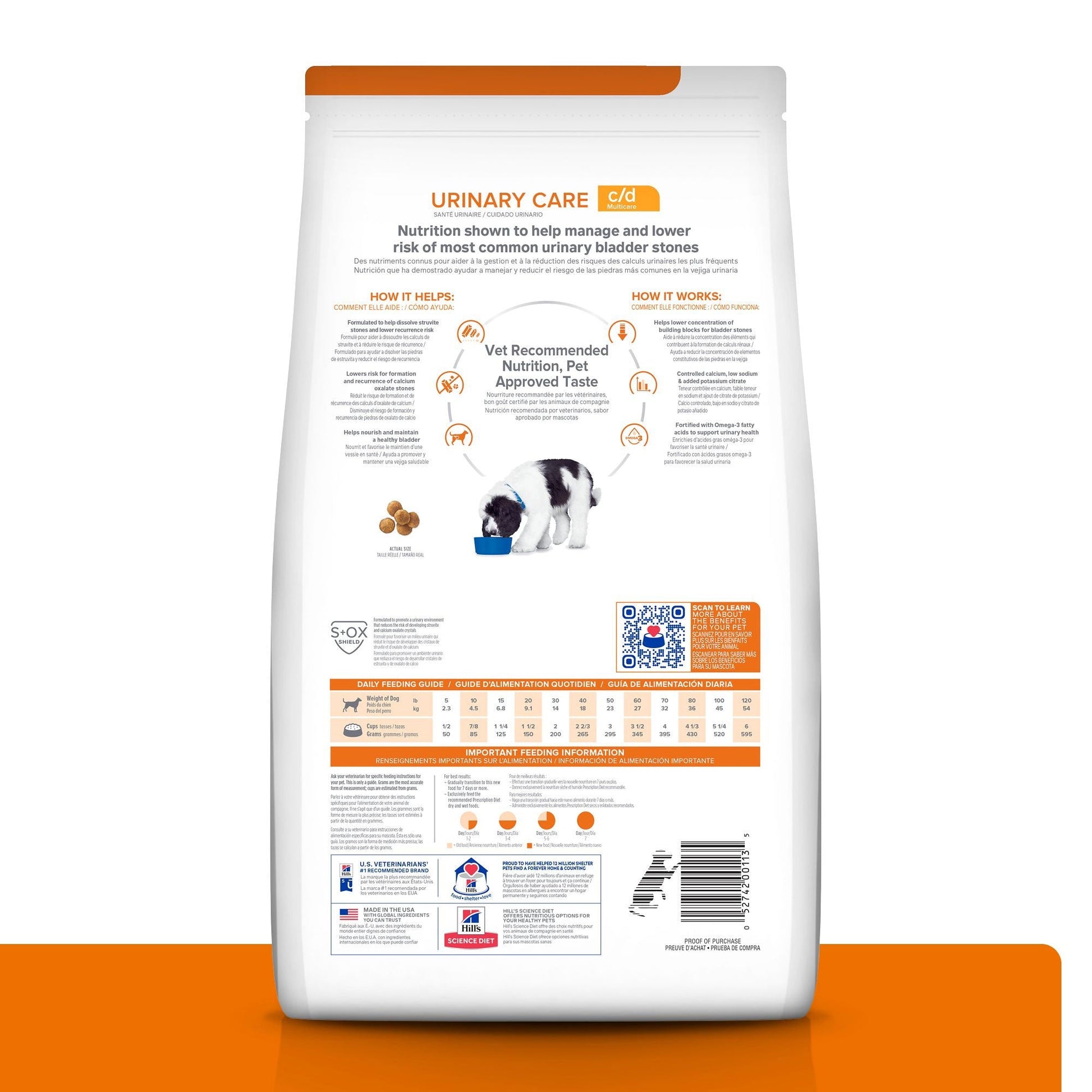 Hill's Prescription Diet C/D Multicare Urinary Care Dry Dog Food - PetPost Australia