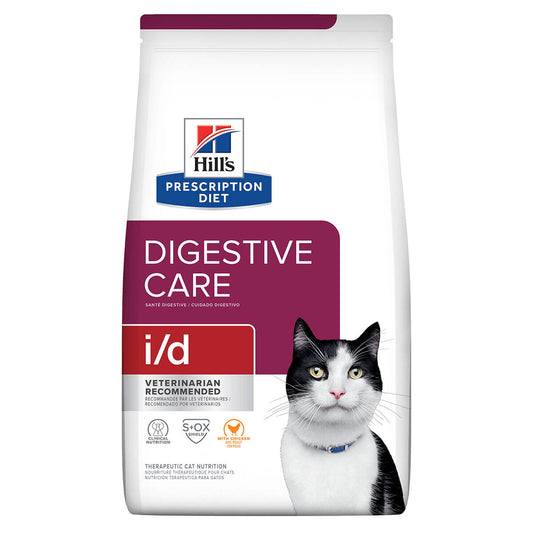 Hill's Prescription Diet I/D Digestive Care Dry Cat Food 1.8kg - PetPost Australia