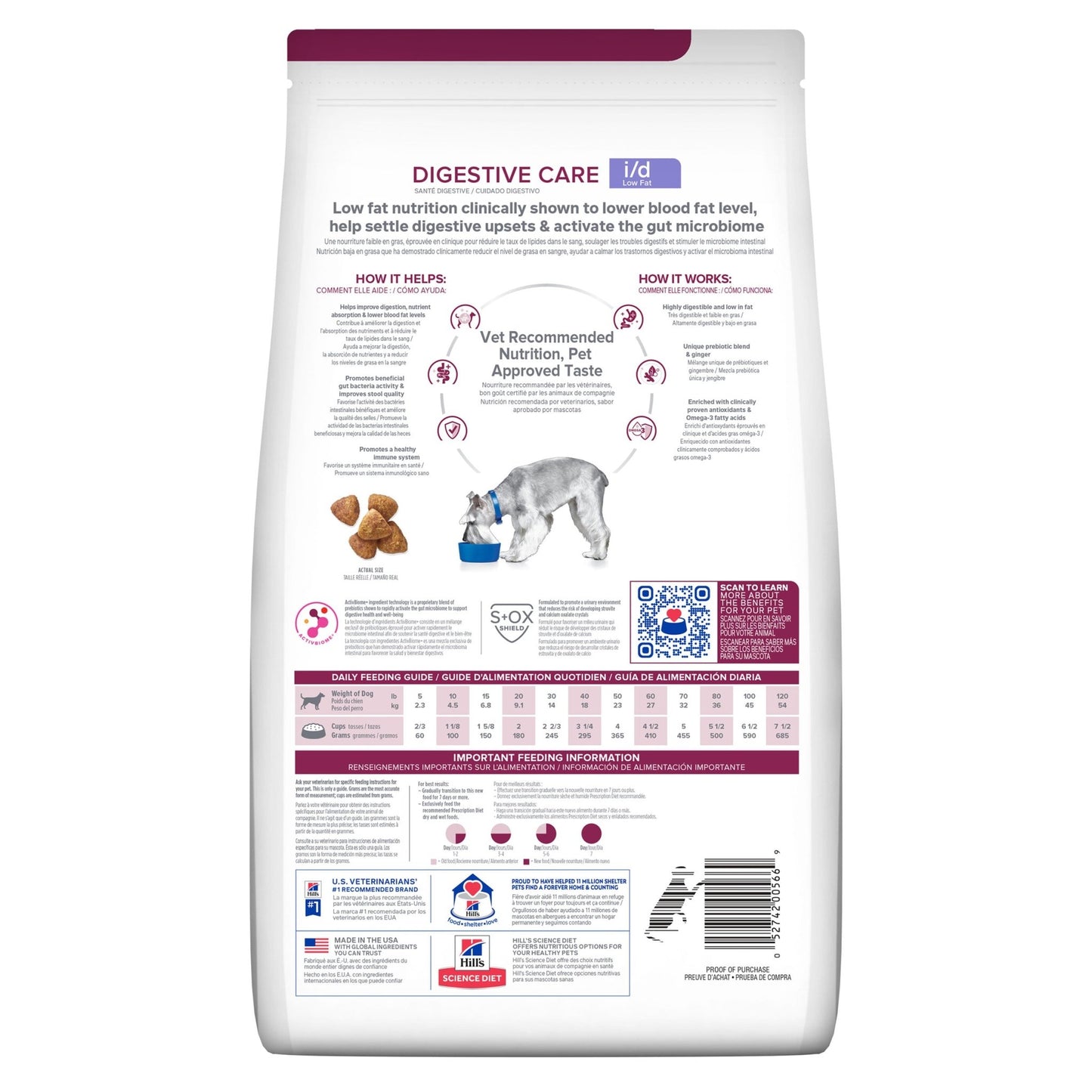 Hill's Prescription Diet I/D Low Fat Digestive Care Dry Dog Food - PetPost Australia