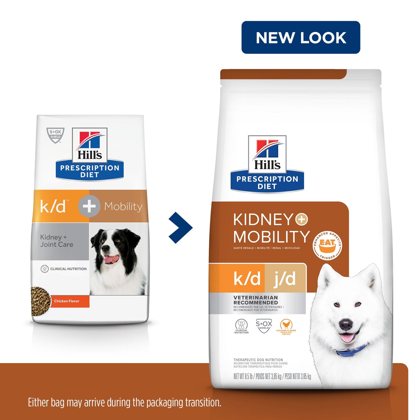 Hill's Prescription Diet K/D Kidney Care & Mobility Dry Dog Food 8.48kg - PetPost Australia