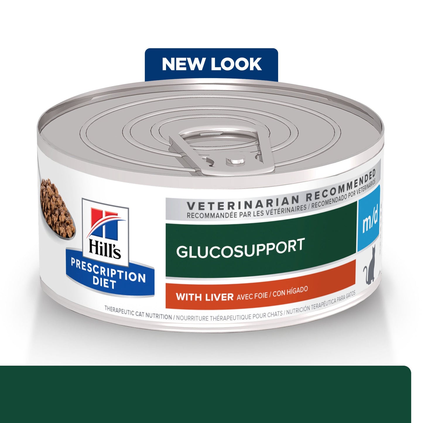 Hill's Prescription Diet M/D GlucoSupport Canned Wet Cat Food 156g - PetPost Australia