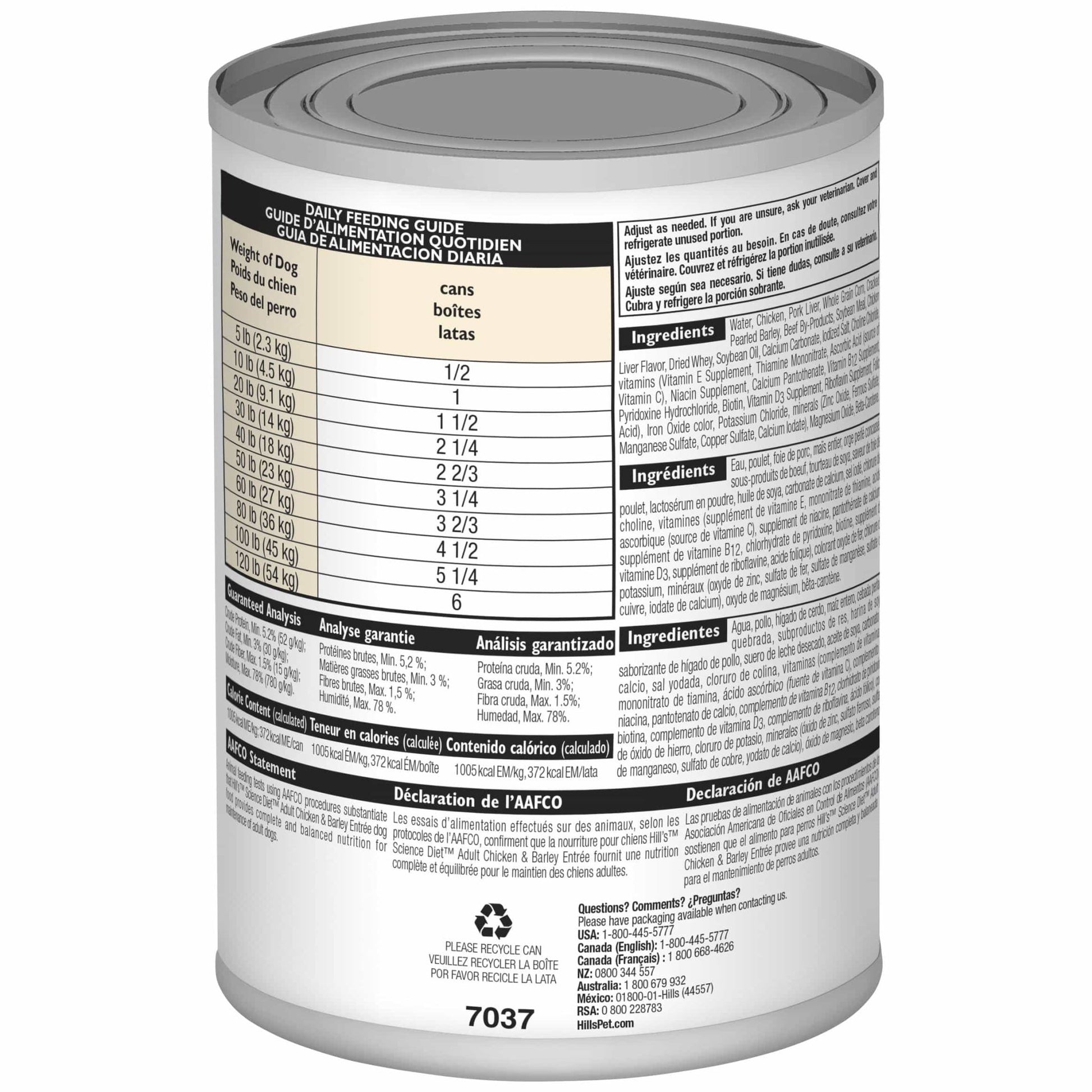Hill's Science Diet Adult Chicken Wet Dog Food - PetPost Australia