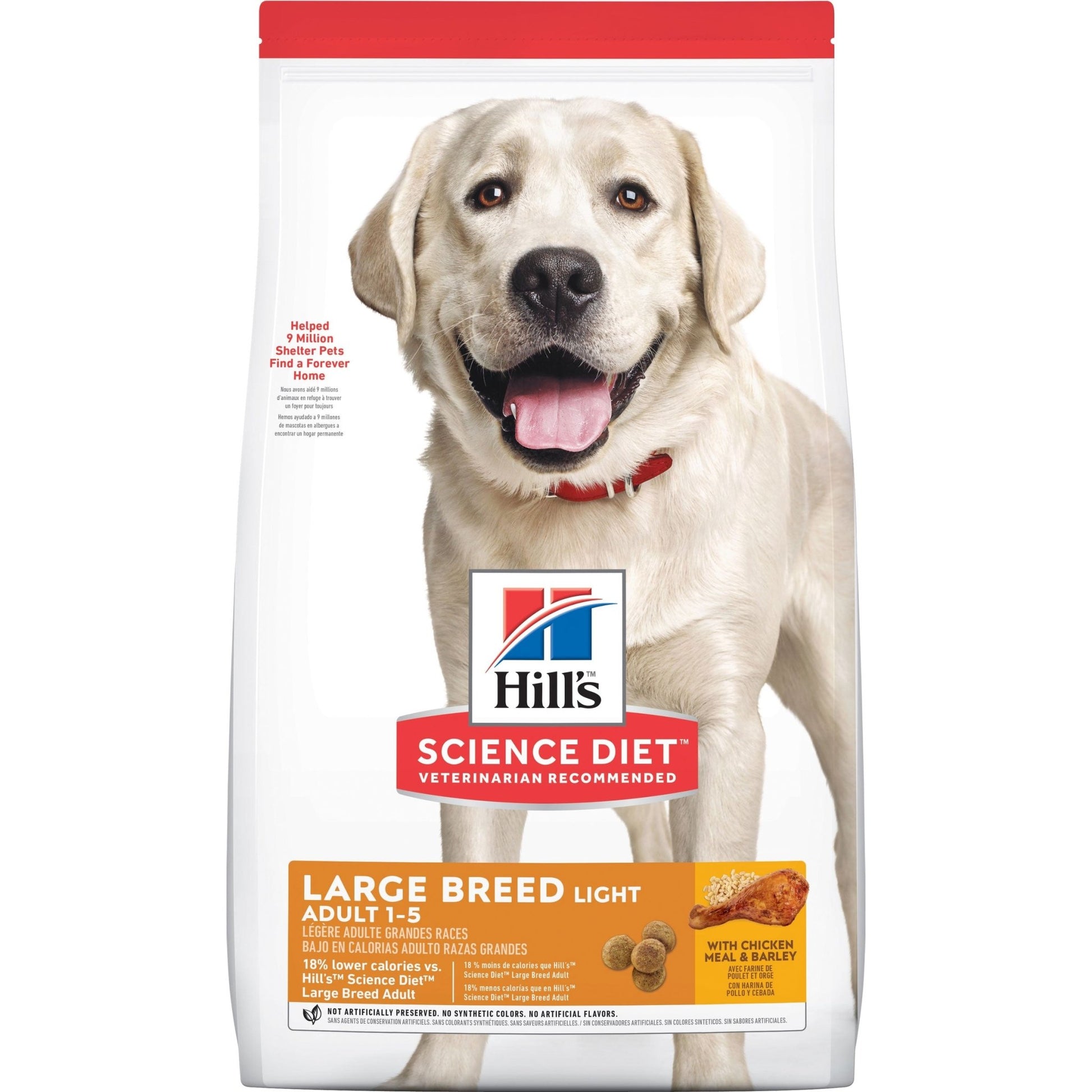 Hill's Science Diet Large Breed Light Adult Chicken Dry Dog Food - PetPost Australia