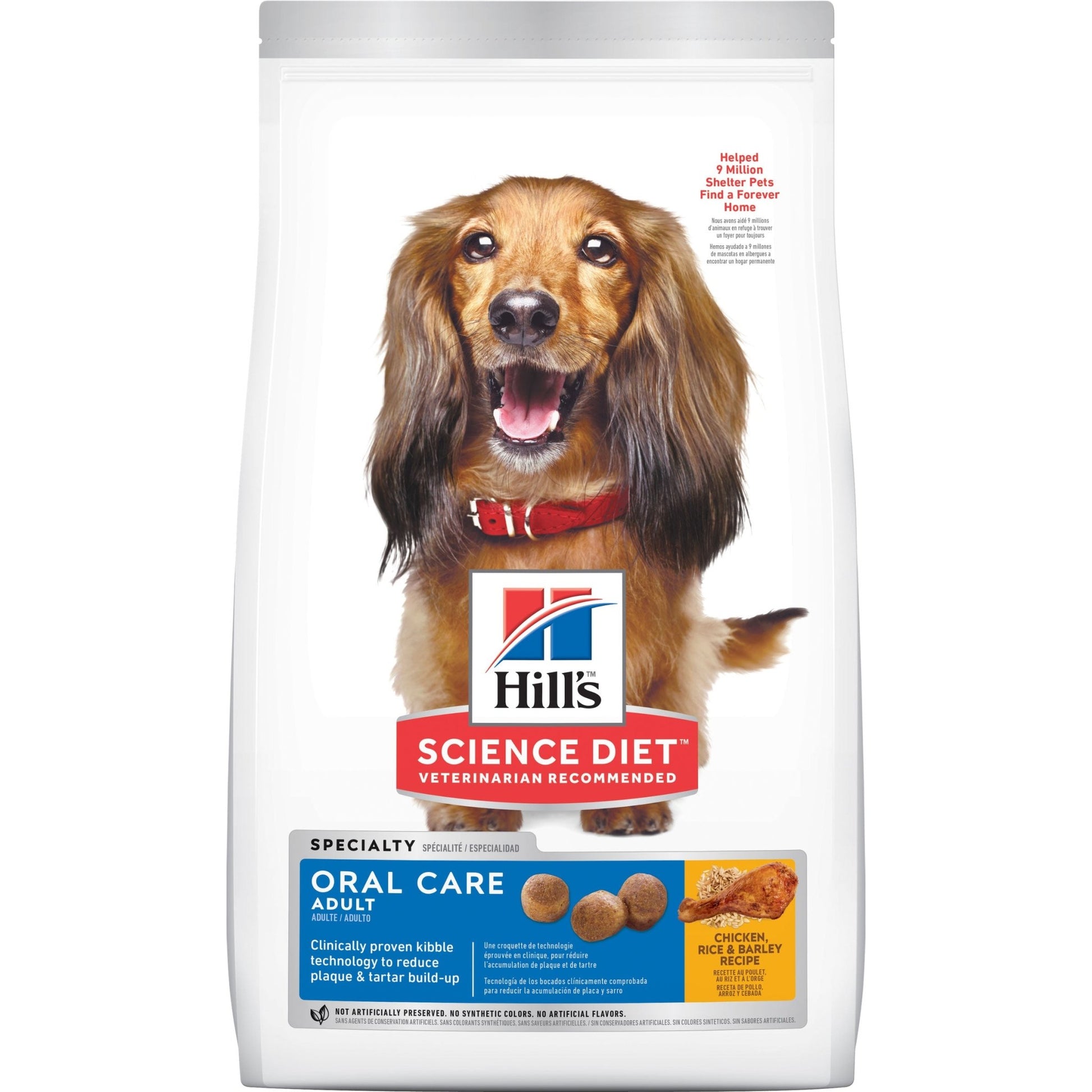 Hill's Science Diet Oral Care Adult Chicken Dry Dog Food - PetPost Australia