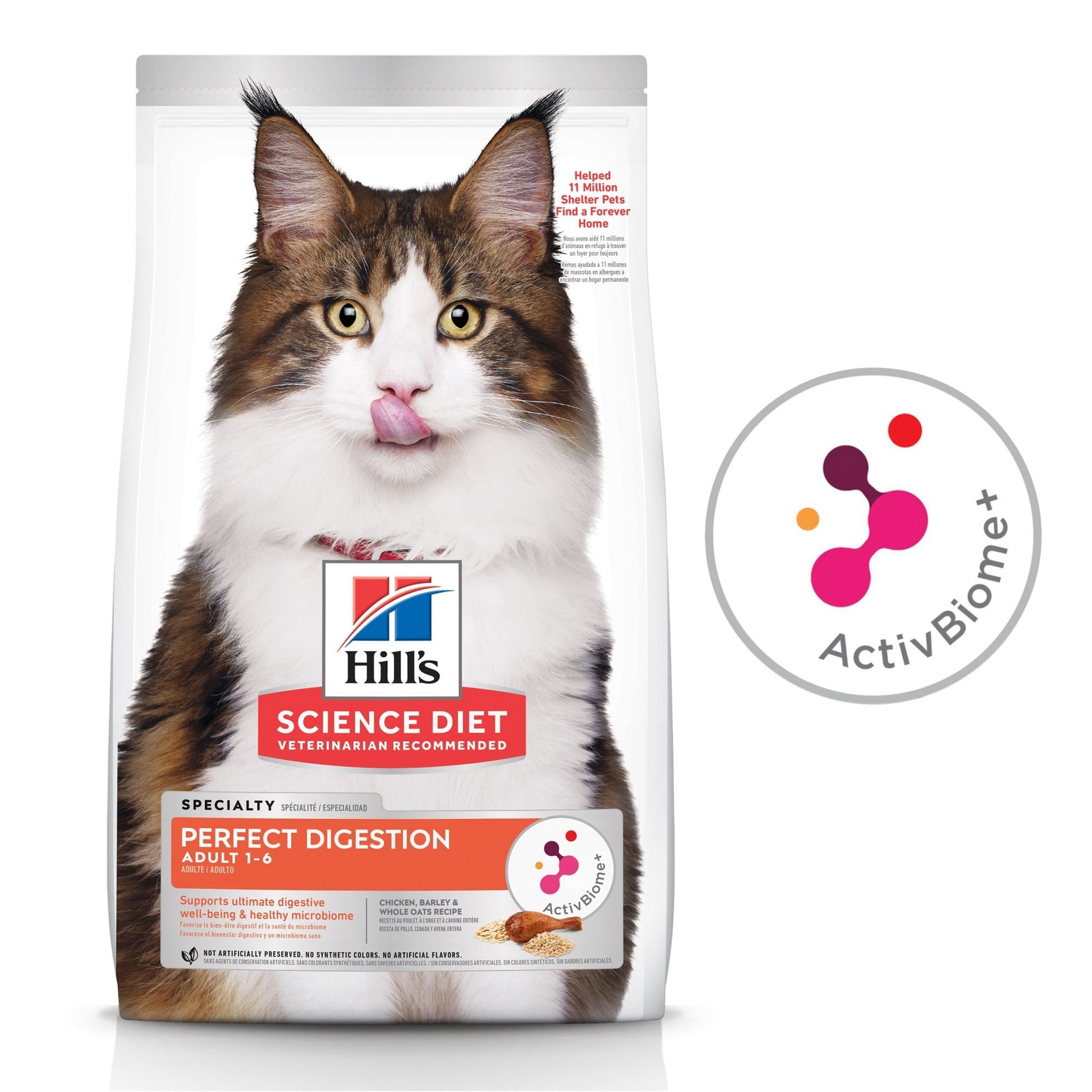 Hill's Science Diet Perfect Digestion Adult Dry Cat Food - PetPost Australia