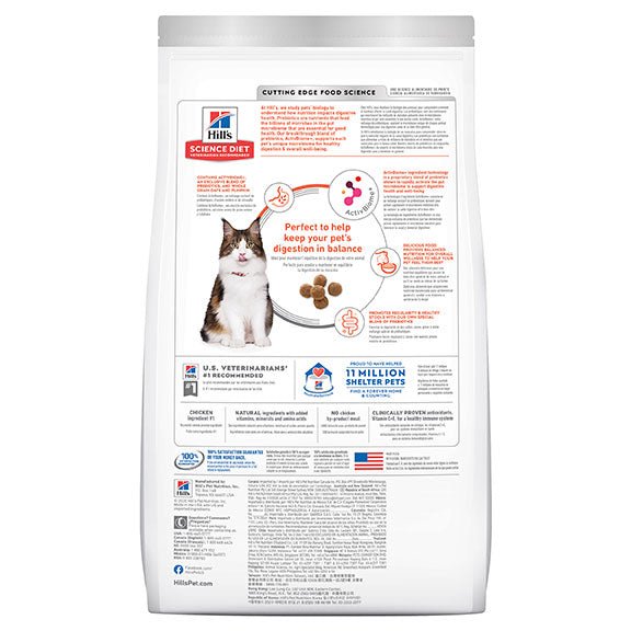 Hill's Science Diet Perfect Digestion Adult Dry Cat Food - PetPost Australia