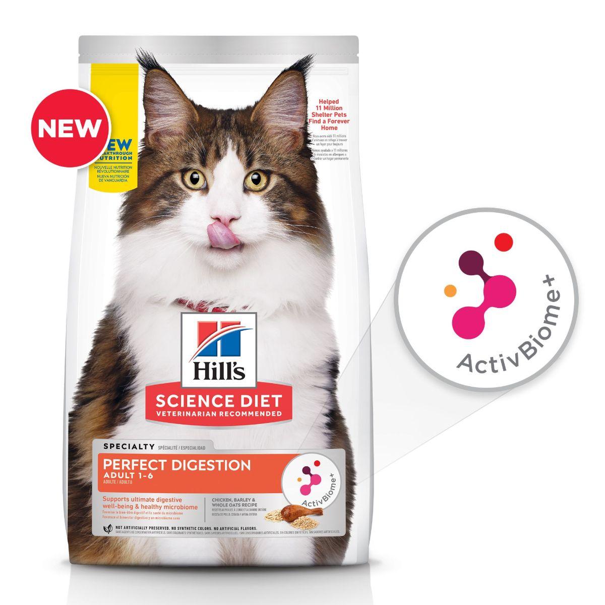 Hill's Science Diet Perfect Digestion Adult Dry Cat Food - PetPost Australia