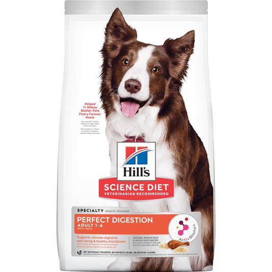 Hill's Science Diet Perfect Digestion Adult Dry Dog Food - PetPost Australia