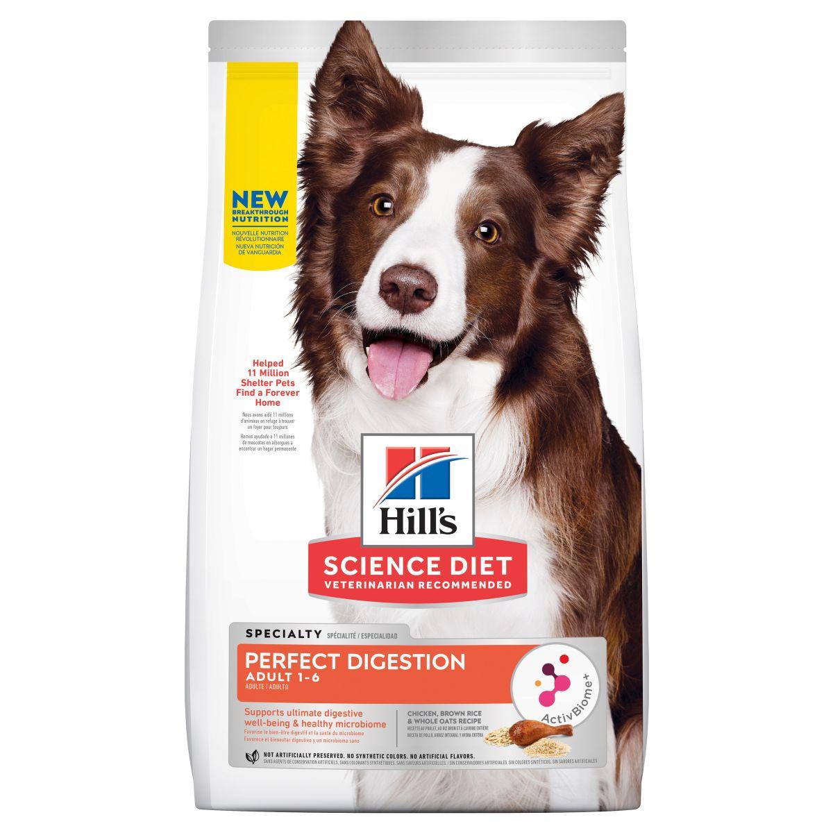 Hill's Science Diet Perfect Digestion Adult Dry Dog Food - PetPost Australia
