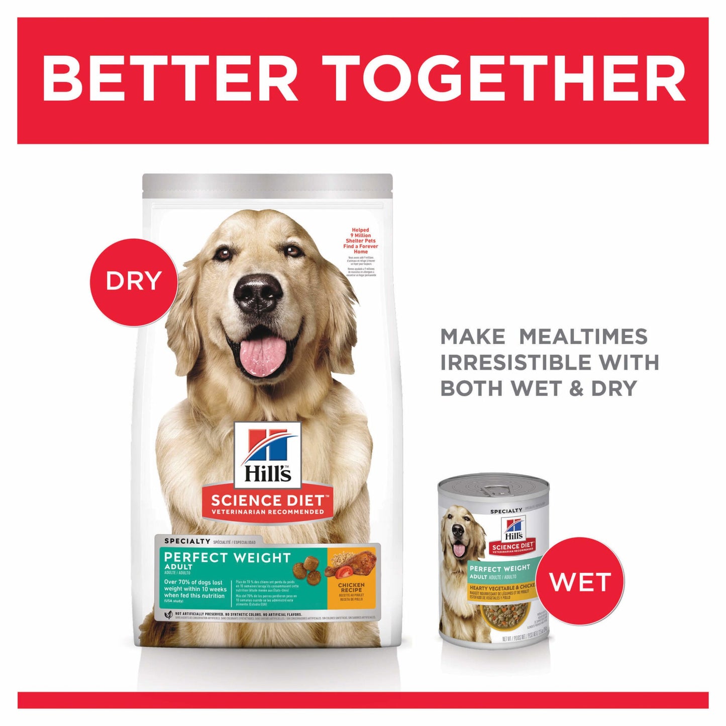 Hill's Science Diet Perfect Weight Adult Chicken Dry Dog Food - PetPost Australia