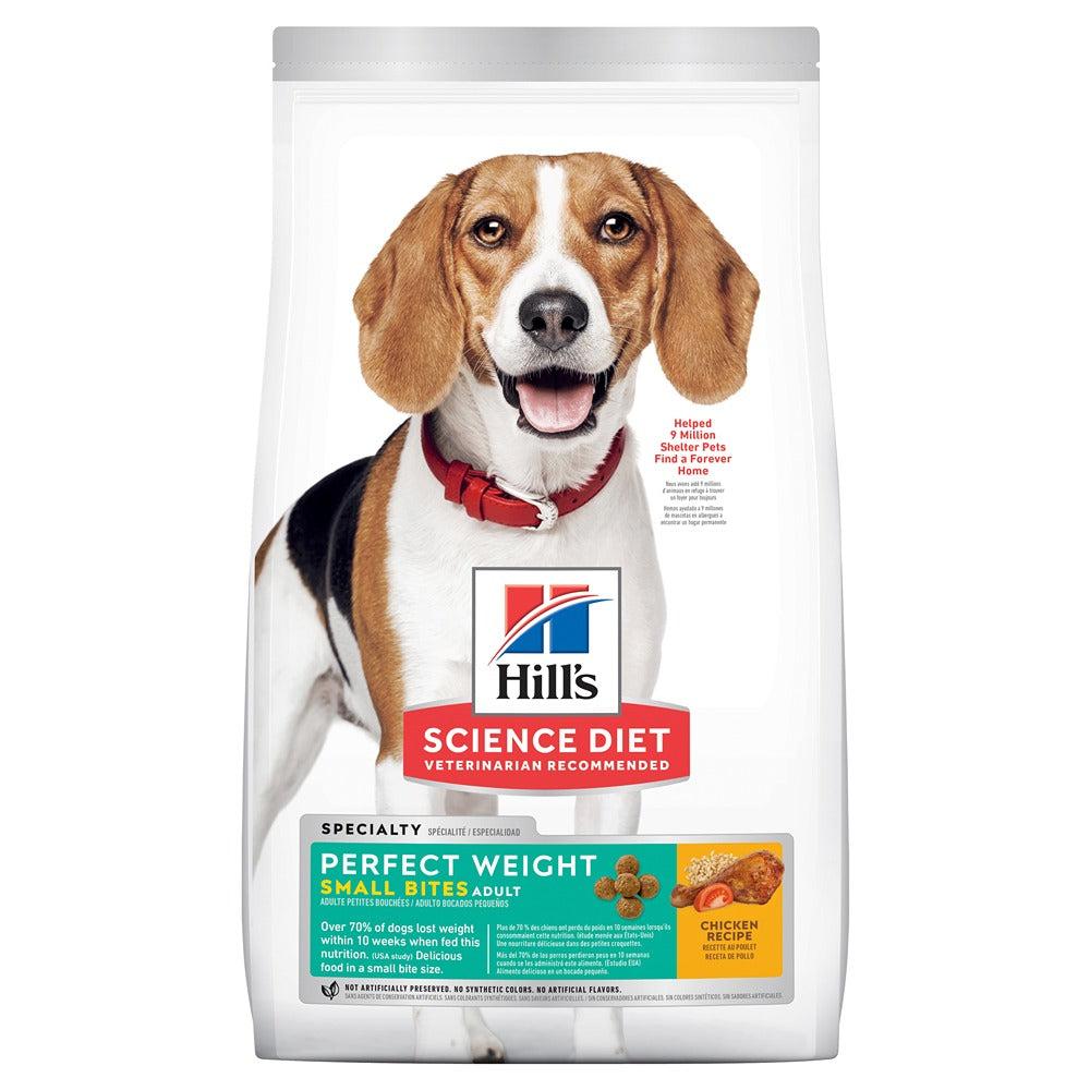 Hill's Science Diet Perfect Weight Adult Small Bites Dry Dog Food - PetPost Australia
