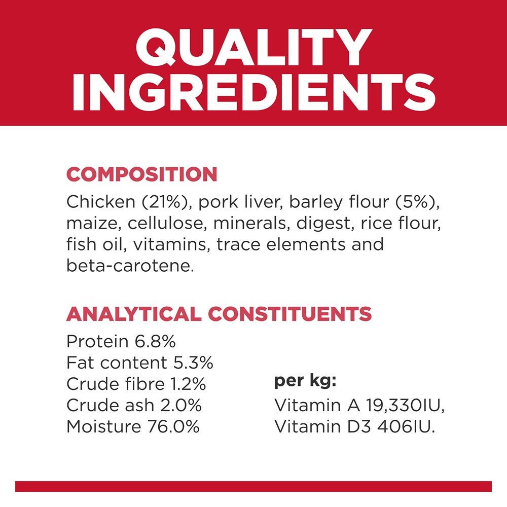 Hill's Science Diet Puppy with Chicken & Barley Canned Wet Dog Food 370g - PetPost Australia