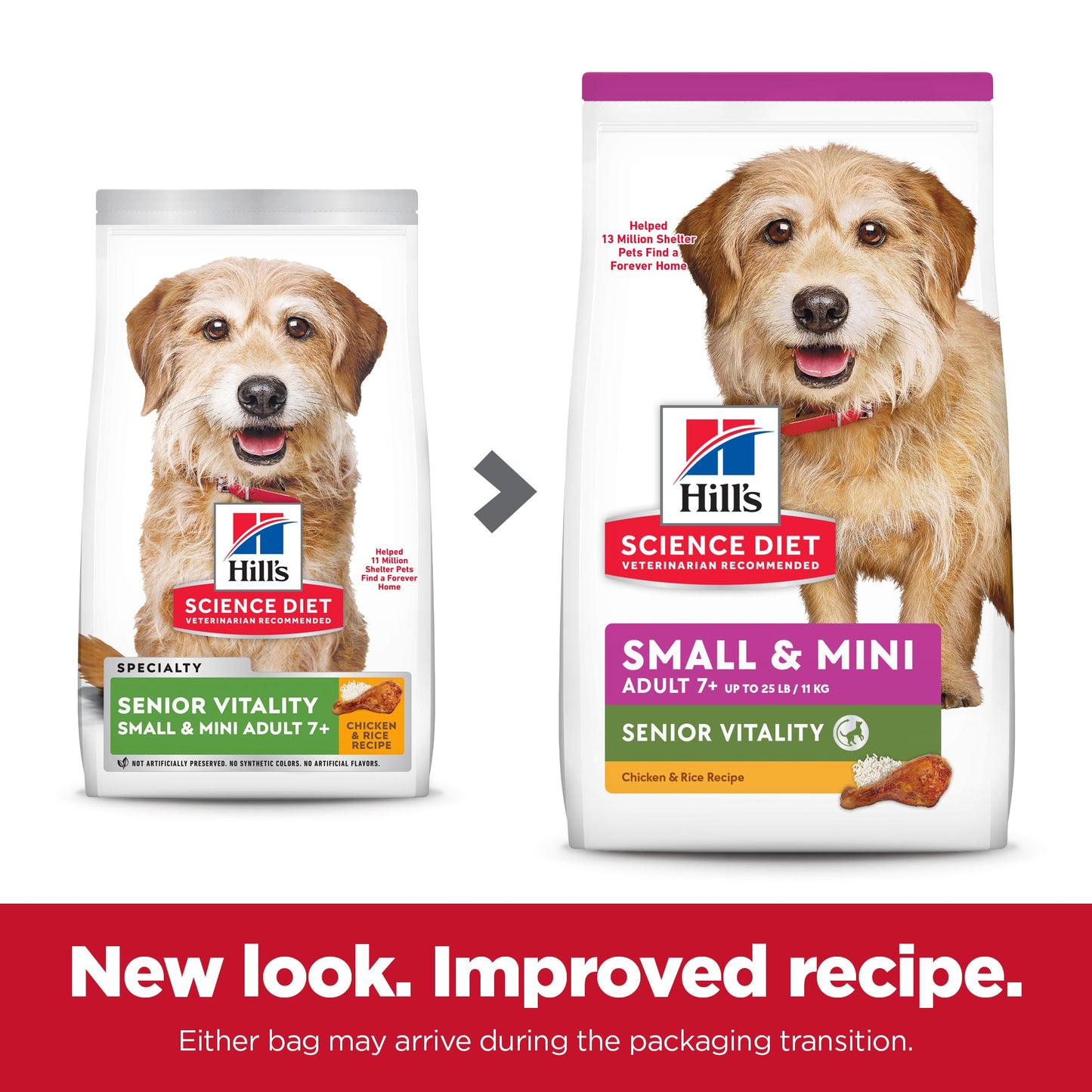 Hill's Science Diet Senior Vitality Small & Mini Senior Chicken Dry Dog Food 1.58kg - PetPost Australia