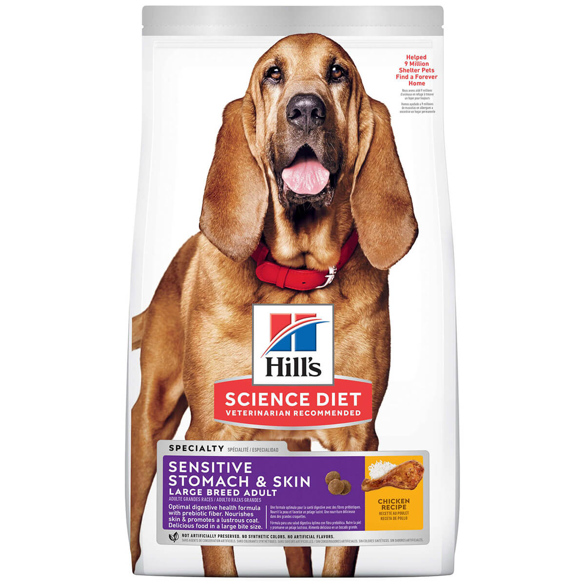 Hill's Science Diet Sensitive Stomach & Skin Large Breed Adult Dry Dog Food 13.6kg - PetPost Australia