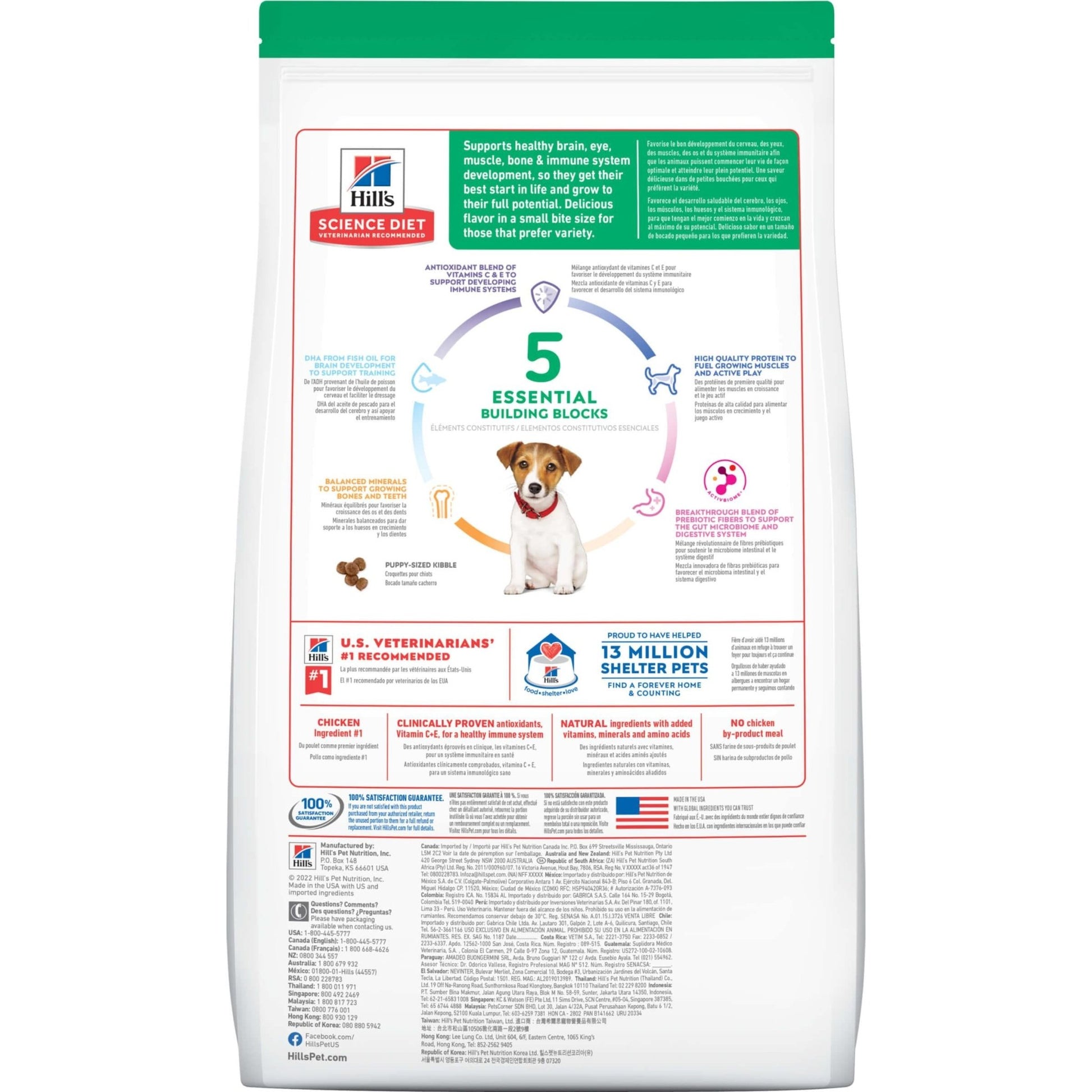 Hill's Science Diet Small Bites Puppy Dry Dog Food - PetPost Australia