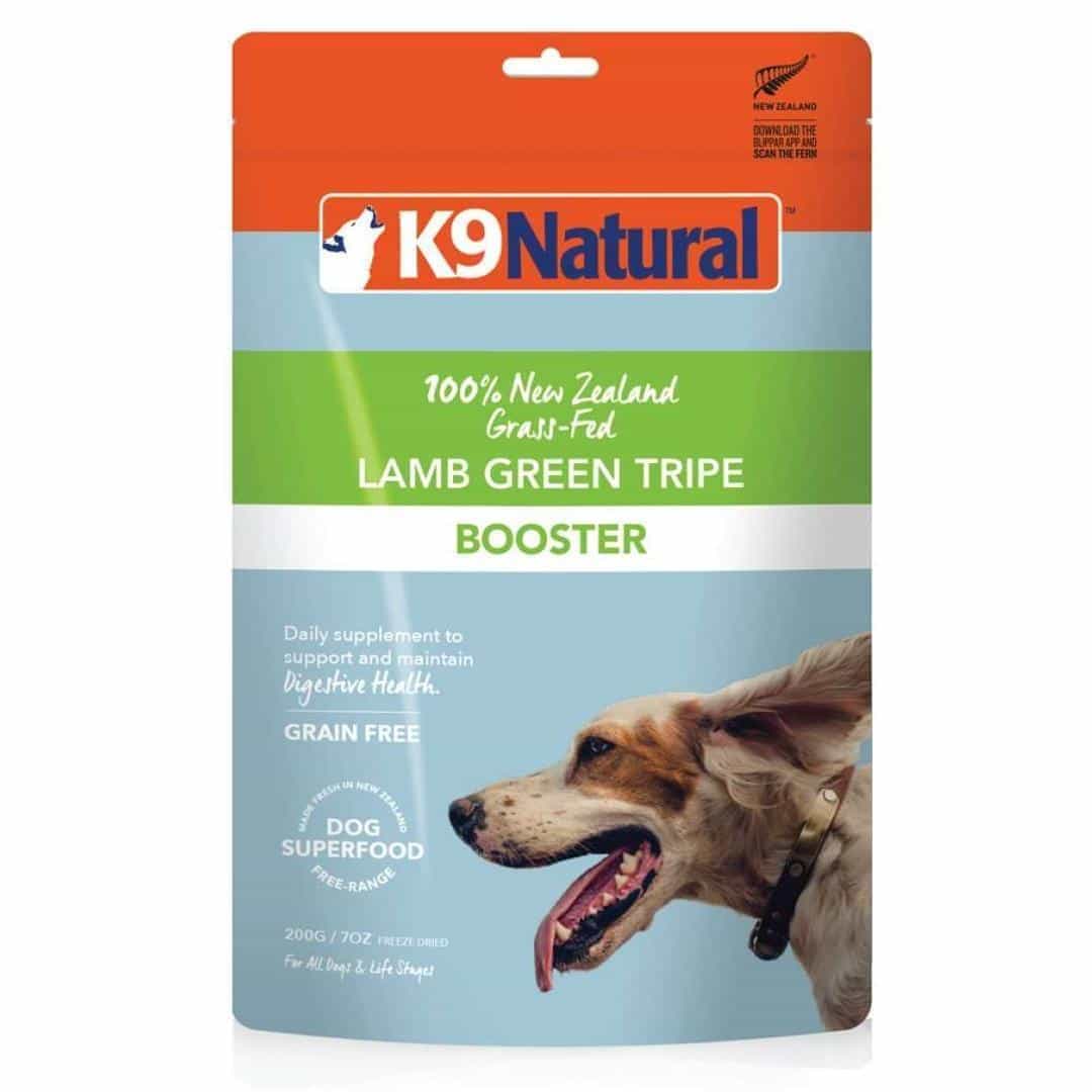 K9 Natural Freeze Dried Dog Supplement Lamb Green Tripe Dry Dog Food - PetPost Australia